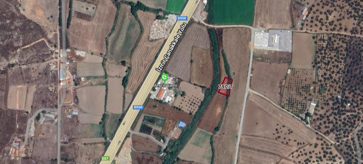 Ayvalık Kazımkarabekir de Satılık Tarla