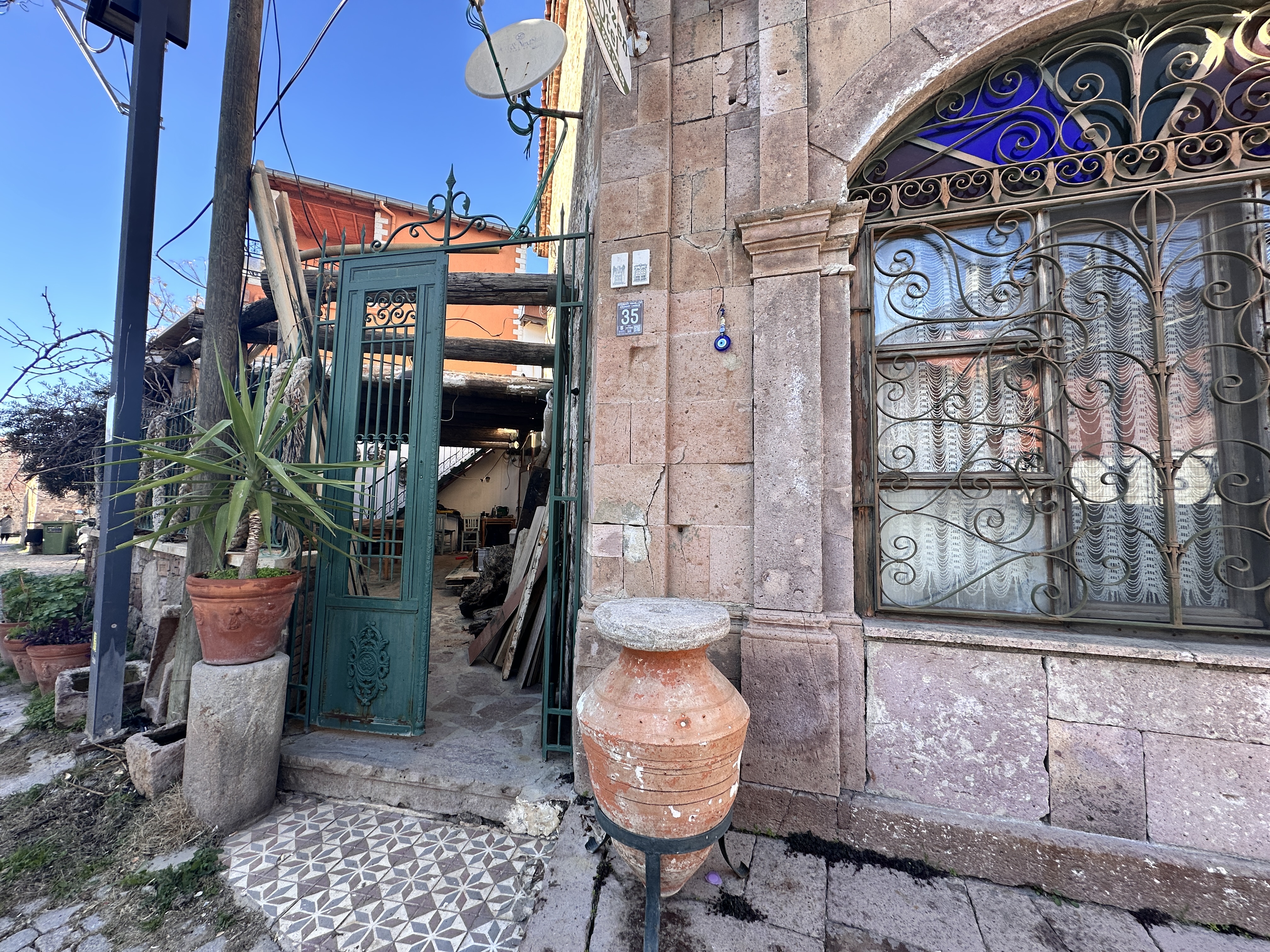 Ayvalık/Küçükköy , aslına uygun Rum evi / Butik Otel